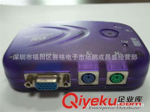 手動多電腦切換器KVM切換器 /PS 生產供應一分二 KVM 切換器批發原始圖片2