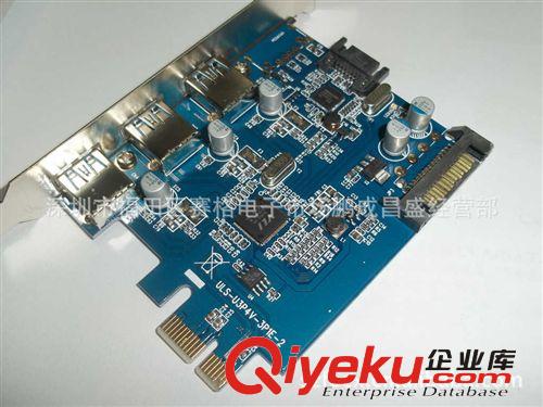 廠家直銷PCI-E 2 PORTS USB3.0內(nèi)置轉(zhuǎn)接卡 USB接口轉(zhuǎn)接卡批發(fā)原始圖片2