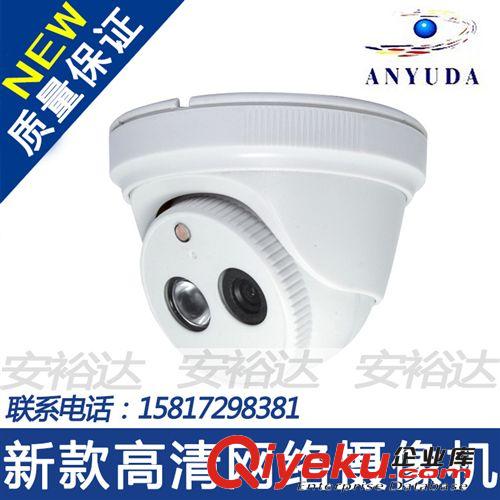 安裕達 百萬高清130萬 網絡攝像機 半球網絡 監控攝像頭  高清