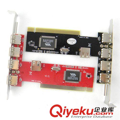 6909#供應PCI轉接卡 PCI轉USB 2.0擴展卡 VIA芯片原始圖片3