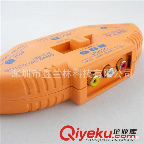 6832#AV33 音頻切換器 AV分配器 一拖三影音訊號切換器原始圖片2