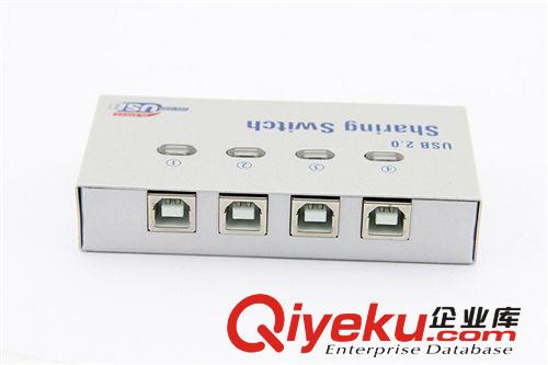 6536#批發(fā) 打印機共享器 USB四口自動 4臺電腦用一臺打印機原始圖片2