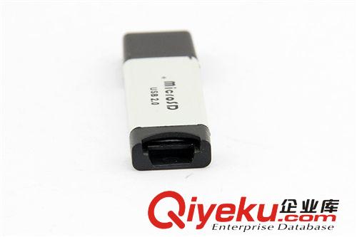 6426#讀卡器 鋁合金TF讀卡器 高速USB2.0 帶包裝 micro SD