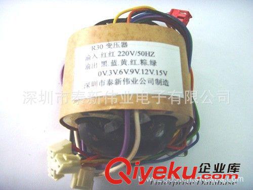 廠家直銷(xiāo)R30變壓器輸出三組；8V.10V.12V