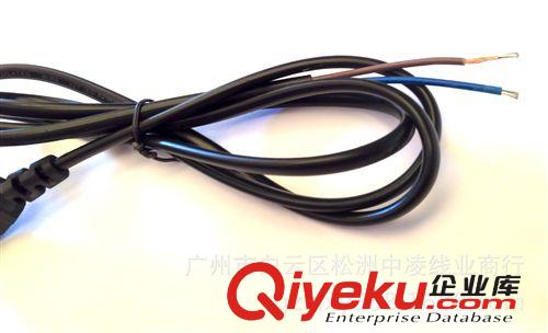 供應(yīng)0.75平方兩腳扁插電源線、純銅國標(biāo)電源線原始圖片3