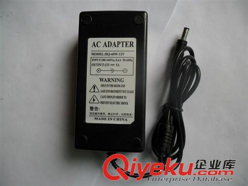 廠家供應車載設(shè)備12V5A桌面式開關(guān)電源12V60W照明設(shè)開關(guān)電源
