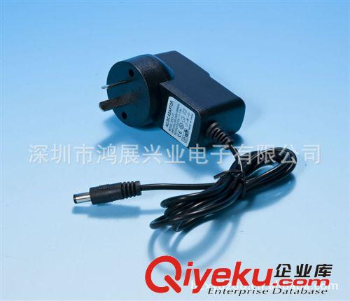 鴻展電子12V1A電源適配歐規(guī)12V1000MA監(jiān)控電源 路由器電源適配器