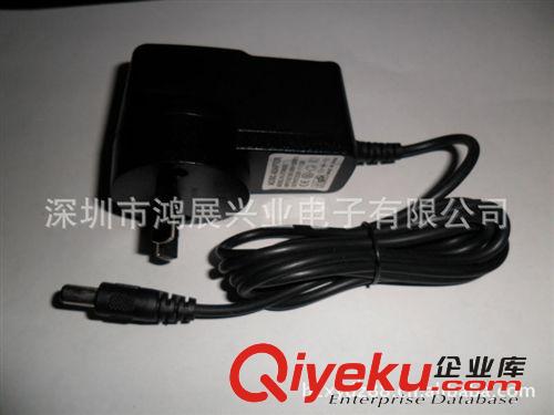 鴻展電源制造足功率小體積12V1A澳規IC充電旅行電源適配器原始圖片3