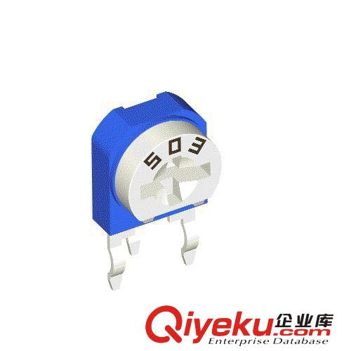 專業批發 藍白 可調電阻 RM065-501 RM065-500Ω 可調電位器原始圖片2