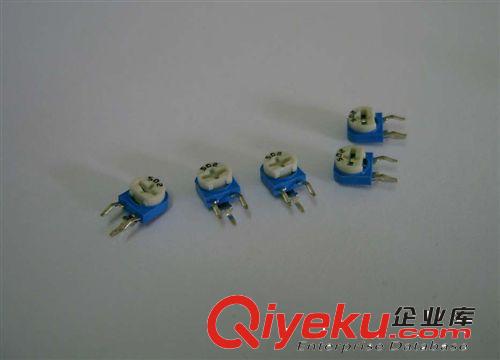 專業批發 藍白 可調電阻 RM065-501 RM065-500Ω 可調電位器原始圖片3
