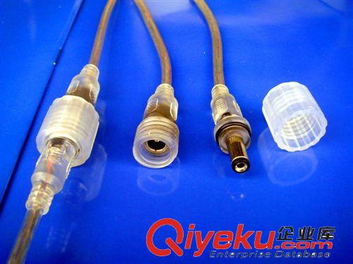 5.5*2.1透明dc插頭電源線 防水dc公母配套電源線原始圖片2
