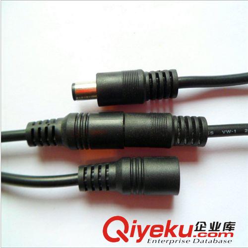 大量供應DC5.5X2.1 DC5.5X2.5防水公母充電器適配器電源線原始圖片2
