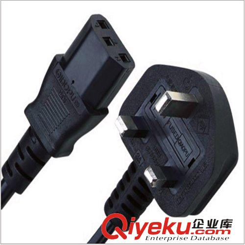 8字尾電源線 三芯電源線 品字尾電源線 ac電源線 英式電源插頭線原始圖片2