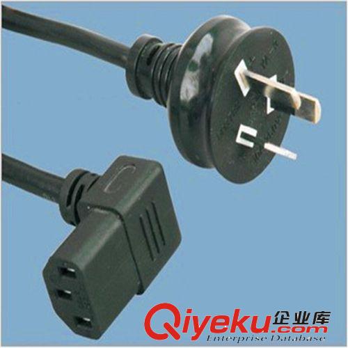專業(yè)供應(yīng)澳大利亞SAA認(rèn)證電源線 澳洲插頭帶品子尾電源線原始圖片2