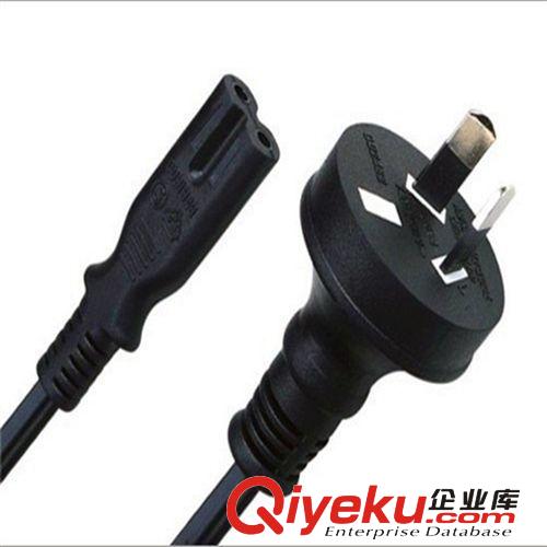 專業(yè)供應(yīng)澳大利亞SAA認(rèn)證電源線 澳洲插頭帶品子尾電源線