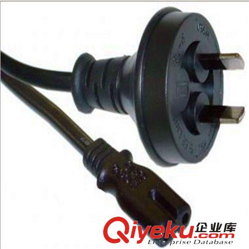 直銷兩插電源線 澳規saa認證電源線插頭 澳洲電源線插頭原始圖片2