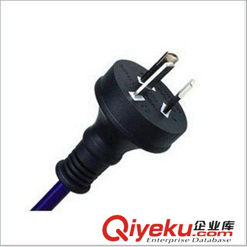 供應澳洲插座電源線 澳大利亞三芯插座電源線 澳標電源線插頭