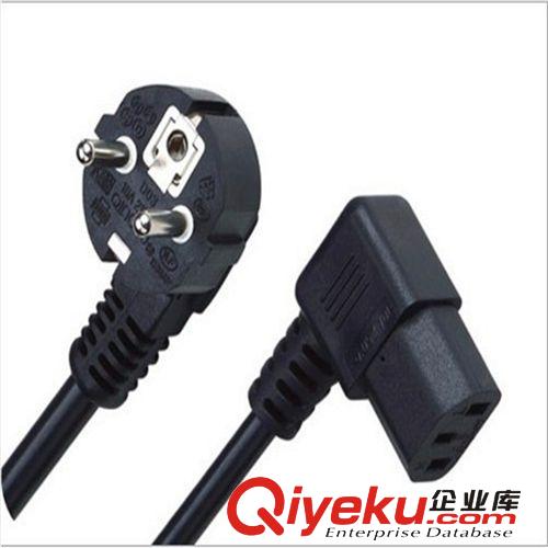 歐洲VDE彎頭品字尾插頭電源線 電腦專用電源線 充電器插頭線原始圖片2