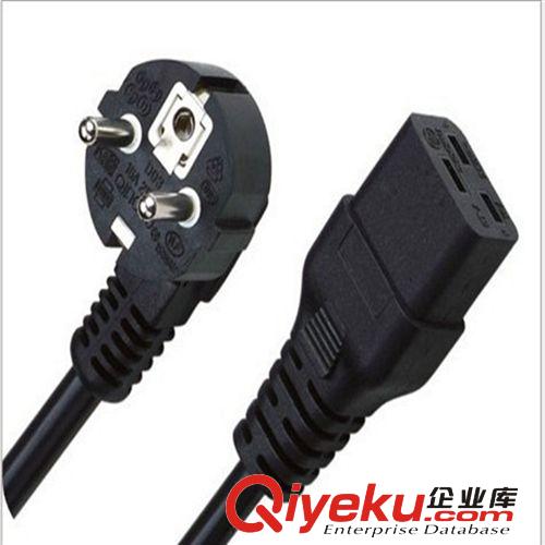 廠家直銷法國德國三芯電源線 展示柜燈具電源線 歐洲插頭線原始圖片3