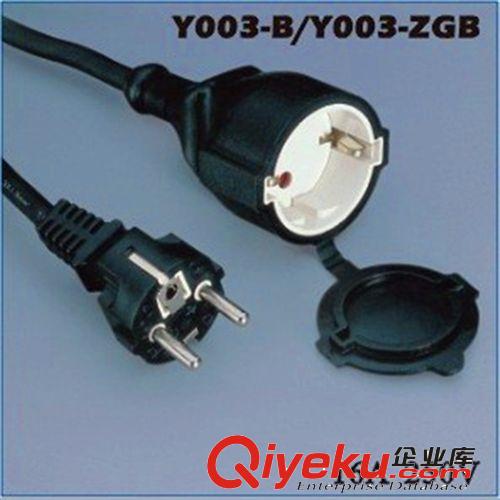 歐洲德國CDE認證防水插頭電源線 IP44防水電源線插頭線 延長線原始圖片3