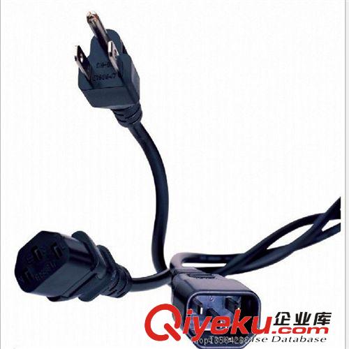 美規電源線插頭 美式UL認證延長線插頭線 美國標準插頭電源線原始圖片3