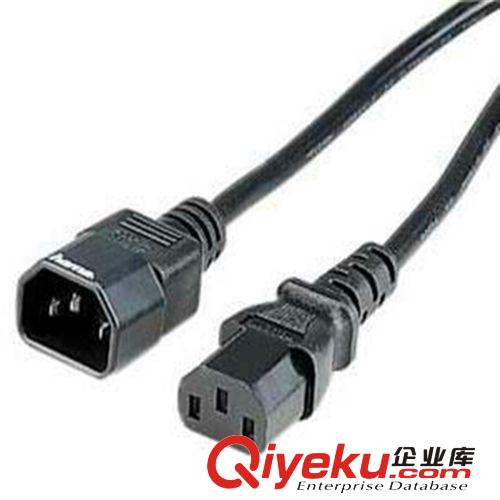 供應(yīng)多國認(rèn)證品字尾插頭電源線連接線 C13 C14公母電源接頭延長線原始圖片2
