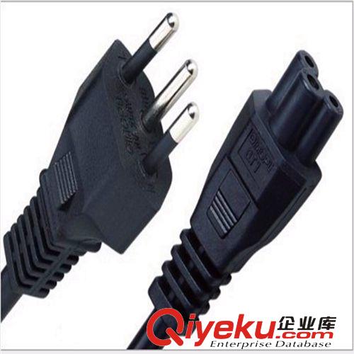 現(xiàn)貨供應(yīng)巴西電源線 巴西認(rèn)證插頭電源線 巴西YHB-2帶八字尾插頭原始圖片3