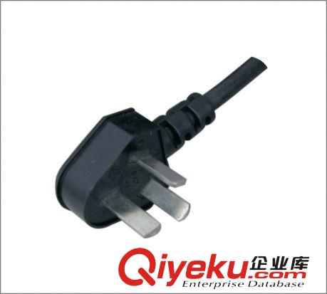 國標三角蛇形插頭電源線 三角插頭歐規 三角牌電源線插頭