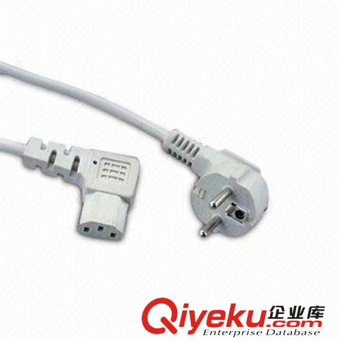 廠家銷售PVC歐洲三插電源線 歐插電源線 vde認證電源線