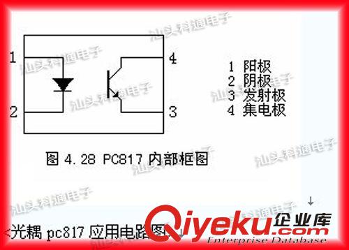 PC817光電耦和器 價(jià)格給力【全新現(xiàn)貨】JC817 0.08