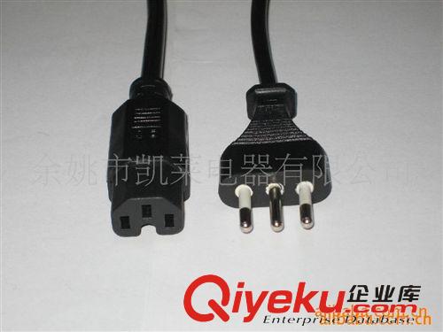 直銷帶凹槽品字插/電腦電源線插座/品字插座電線/電熱型品字尾