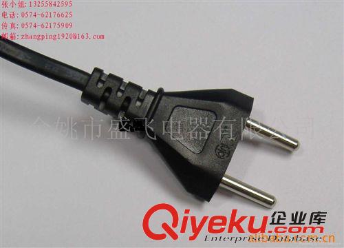 供應巴西電源線插頭/巴西電線插頭,巴西二芯插頭原始圖片3
