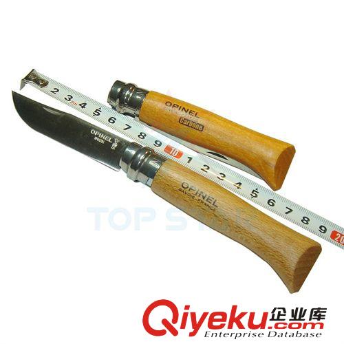 法國Opinel 歐皮耐爾炫彩7號(hào)不銹鋼櫸木水果刀 帶皮繩