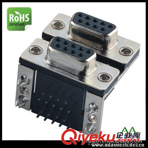 D-SUB連接器DR25母對(duì)25母雙胞胎間距15.88mm廠家供應(yīng)一般納稅人