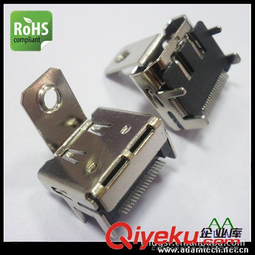 HDMI連接器 HDMI 19P公頭 C  TYPE焊線式用于數(shù)字接品連接器