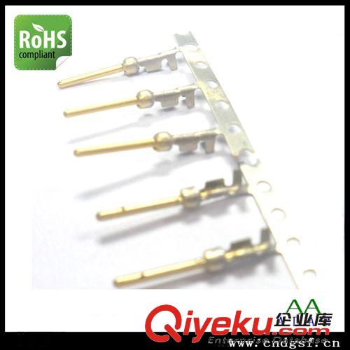 D-SUB連接器端子　CP1.0公端鍍半金廠家專業制造可按客戶要求訂制原始圖片2