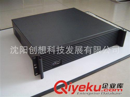 1U黑色工控機箱 標準上架式工控機機箱 IPC-601 tj