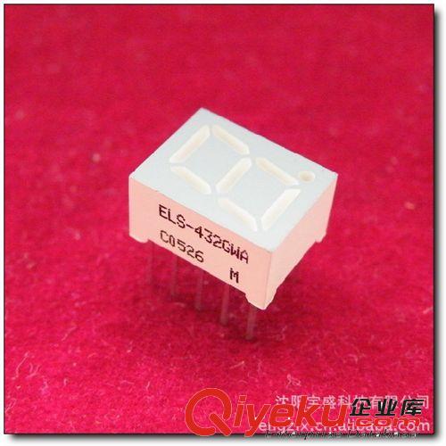 全新原裝 億光EVERLIGHT 數(shù)碼顯示管 LED 10腳 7段 ELS-432GWA