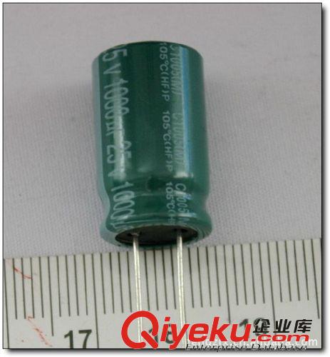 全新原裝進口TAICON 鋁電解電容器 25V/1000uF 12.5X20