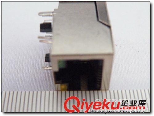 原裝PULSE JACK RJ45水晶頭連接器插座濾波變壓器燈 J00-0045NL