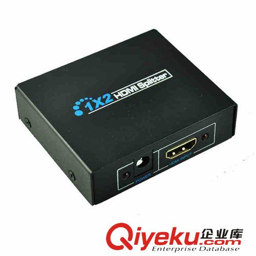 廠家供應(yīng)高清hdmi一進(jìn)二出HDMI 分配器，1080P 迷你鐵殼 hdmi分配