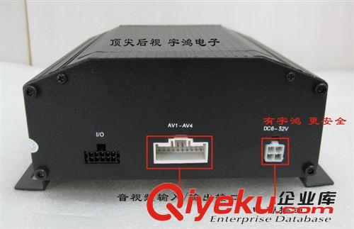 3G車載硬盤錄像機 車載監(jiān)控DVR 4路 帶GPS定位 支持固態(tài)硬盤原始圖片3