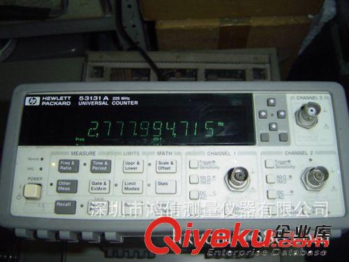Agilent 53132A 12位通用頻率計數器二手儀器原始圖片3