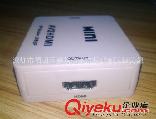 現(xiàn)貨批發(fā) 迷你款 AV轉(zhuǎn)HDMI轉(zhuǎn)換器 AV to HDMI Converter原始圖片3