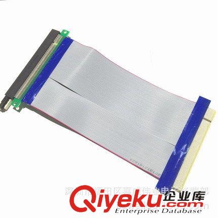 1U/2U機(jī)箱16X PCI-E延長線轉(zhuǎn)接線轉(zhuǎn)向線軟排線|顯卡原始圖片2