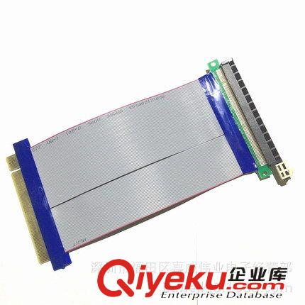 1U/2U機(jī)箱16X PCI-E延長線轉(zhuǎn)接線轉(zhuǎn)向線軟排線|顯卡原始圖片3
