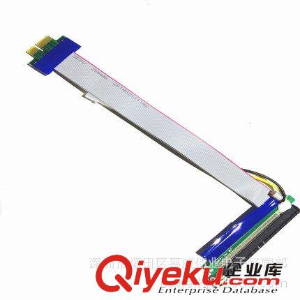 pci-e 1X 轉16X 加強版顯卡延長線 帶輔助供電 25CM