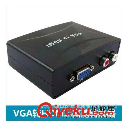 VGA轉HDMI轉換器高清線轉換頭模擬轉高清HDMI線1080p視頻轉換器