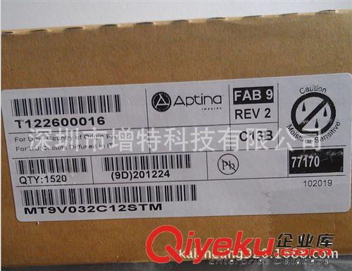 增tg應(yīng)Aptina公司3英寸寬VGA CMOS數(shù)字圖像傳感器MT9V032C12STM