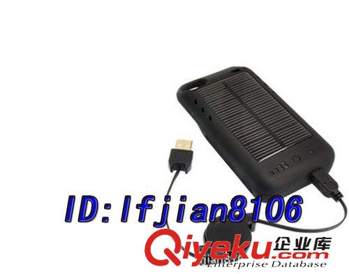 Solar battey for iphone4 蘋果太陽能手機(jī)背夾移動電源/電池